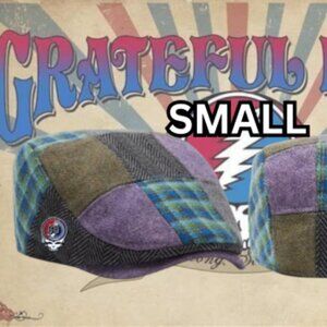 Grateful Dead Patchwork Flat Cap - Multicolor - Boston Scally